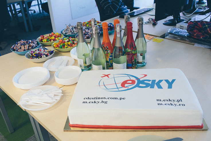 Esky IT - Świętowanie sukcesu
