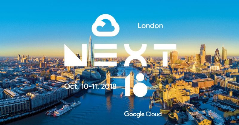 Google Cloud Next 2018 Conference